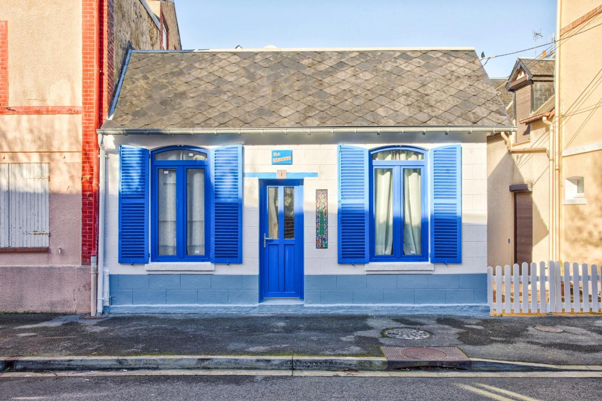 La Maison de Pêcheur de Ginette Cabourg Exterior foto
